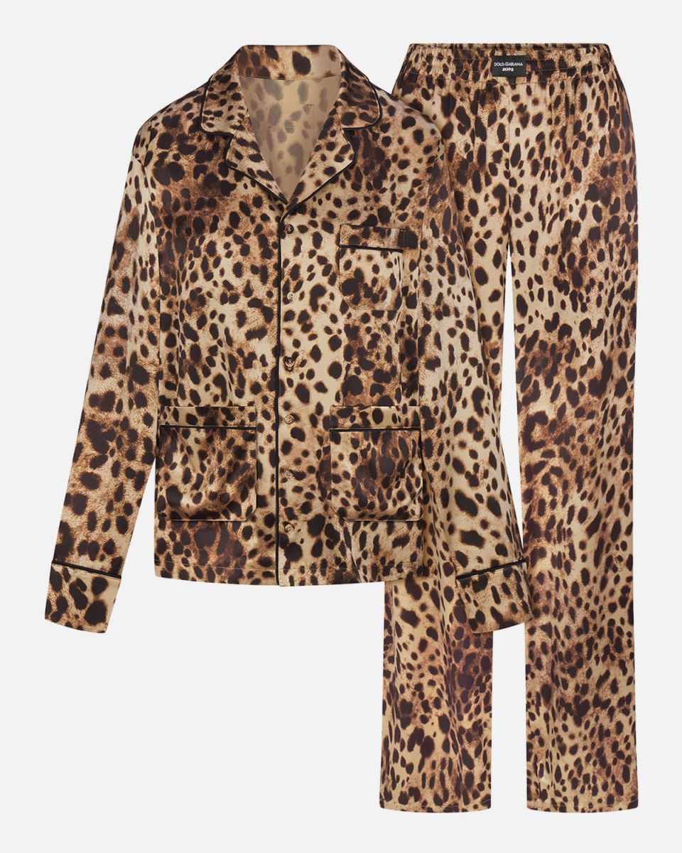 Silk Long-Sleeve Sleep Set